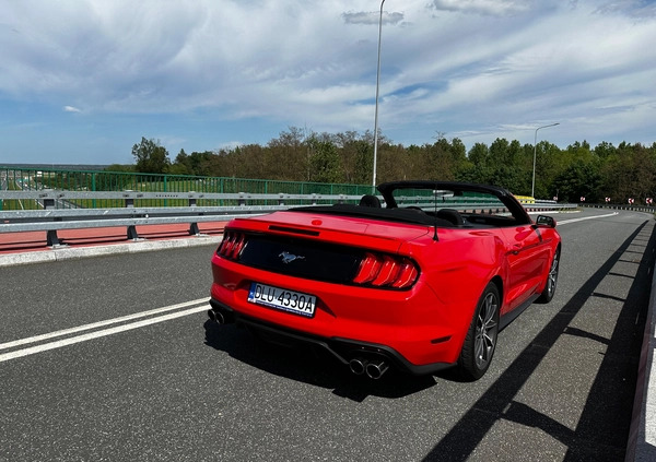 Ford Mustang cena 105200 przebieg: 68500, rok produkcji 2019 z Lubin małe 29